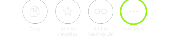 View more browser actions